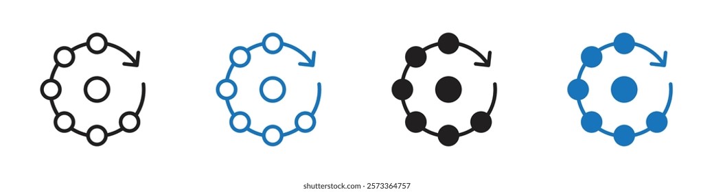 Findroid icon Flat line symbol