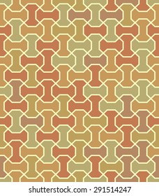 Fine abstract vector background. Seamless modern pattern with pastel geometric elements