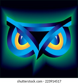 Fine art owl design