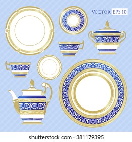 Fine China - Set Of Porcelain