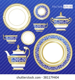 Fine China - Set Of Porcelain