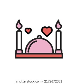 Fine Dining Icon Vector Illustration
