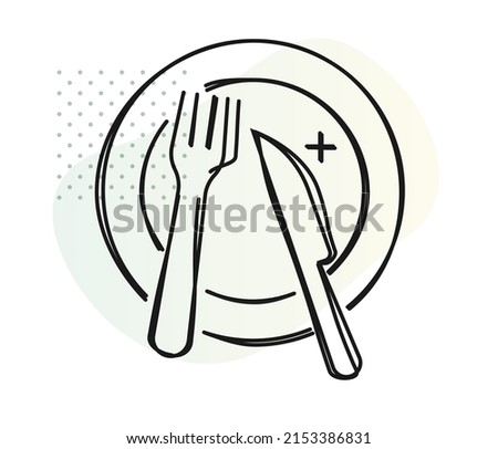Fine Dining - Stock Icon as EPS 10 File
