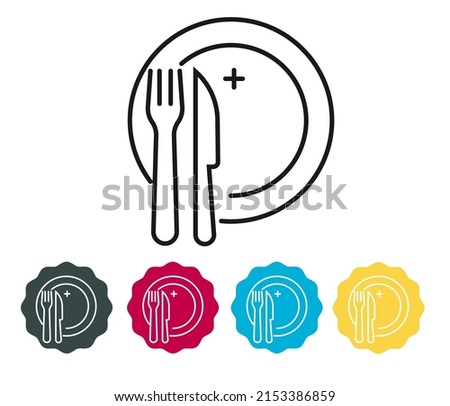 Fine Dining - Stock Icon as EPS 10 File