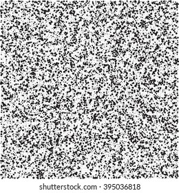 A fine dotted texture- black and white vector pattern