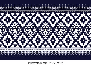 ein feines geometrisches, ethnisches Muster aztec Design für Textilien, Stoff, Vorhang, Tapete, Wickelpapier. ein Vektornahtloses Musterdesign