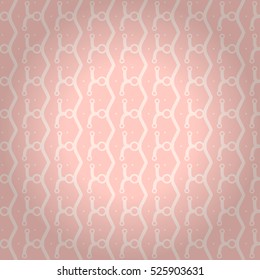 Fine geometrical seamless pattern background in liner style. Intricate medley repeatable backdrop. Modern decor. Bright, symmetrical design for game, packing-paper, fabric or other purpose.