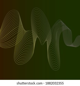 fine geometry on a multi-color gradient background. abstract vector isolated trend print. thin line