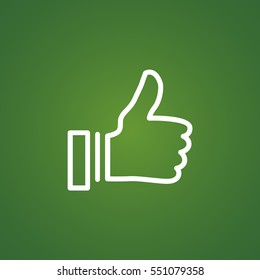  Fine icon Flat. 