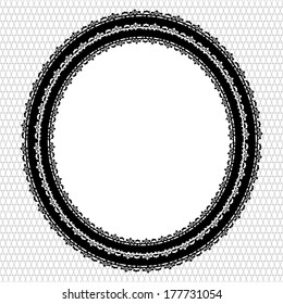 fine lace frame