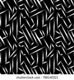 fine lines on a black background abstract seamless vector pattern in graffiti style qualitative vector illustration for your design