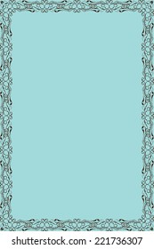 Fine page is on blue