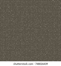 Fine particles at random on brown background. Abstract vector.