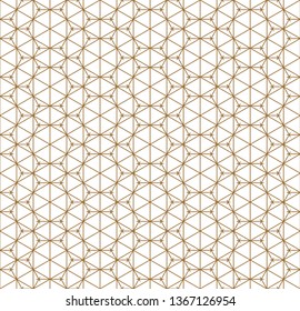 Fine seamless japanese pattern kumiko for shoji screen.Great design for any purposes. Japanese pattern background vector. Japanese traditional wall, shoji.AVERAGE lines.