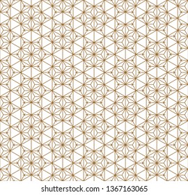 Fine seamless japanese pattern kumiko for shoji screen.Great design for any purposes. Japanese pattern background vector. Japanese traditional wall, shoji.AVERAGE lines.