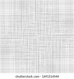 Feine gerade Linien in zufällig verteiltem, horizontalem und vertikalem Gitter, die moderne, dichte monochrome Struktur schaffen
