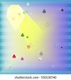 fine structure above jewel vector background, festival into shiny layout