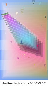 fine triangle between poster and representation