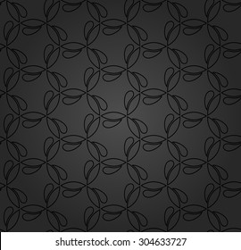 Fine vector ornament. Seamless abstract classic fine pattern