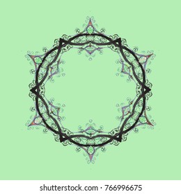 Fine winter ornament. Vector illustration. Snowflakes collection. Isolated of vector neutral, gray and blue snowflakes.