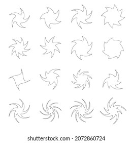The finest star designs on planet Earth. Vector pattern