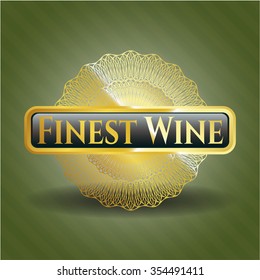 Finest Wine golden badge