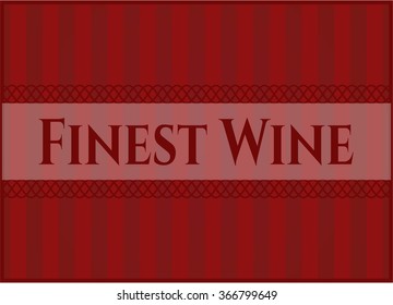 Afiche del mejor vino