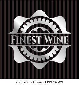 Finest Wine silvery badge