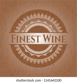 Finest Wine wood emblem