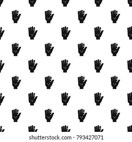 Finger with blood dripping pattern seamless in simple style vector illustration