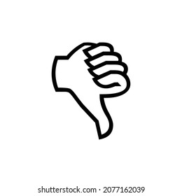 Finger Click Icon Vector line point, click, perfect icons. Editable stroke, isolated icons