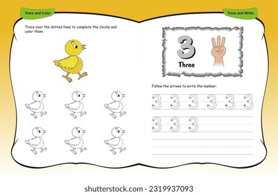 Finger counting 0 to 10, Worksheets for learning numbers. Numbers learning activity by fingers.  Counting and writing numbers, Numbers tracing worksheet for kindergarten, mathematics