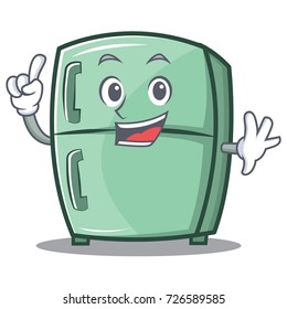 Finger cute refrigerator character cartoon