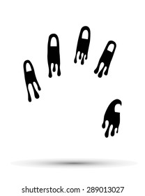 finger design, digital paint, vector illustration, wallpaper, background