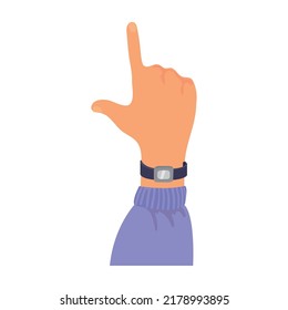 Fingerabdruck-Design auf Weiß
