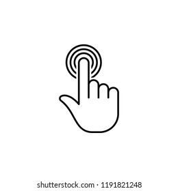 Finger, gesture, double, one, tap outline icon. Element of simple icon for websites, mobile app, info graphics. Signs and symbols collection icon for design and development on white background Finger, gesture, double, one, tap outline icon. Element of simple icon for websites, mobile app, info graphics. Signs and symbols collection icon for design and development on white background