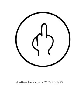 Finger Gestures in Thin Line Hand Drawing