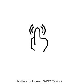 Finger Gestures in Thin Line Hand Drawing