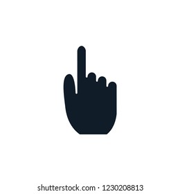 Finger icon ,gesture icon vector logo template