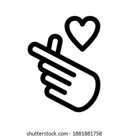 Finger icon or logo isolated sign symbol vector illustration - high quality black style vector icons
