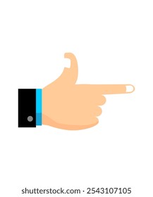 finger icon vector design on png