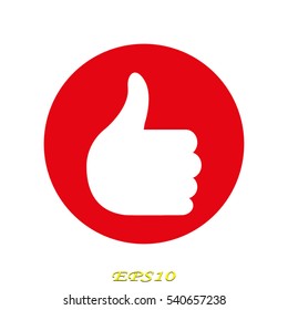 finger, icon, vector illustration EPS 10
