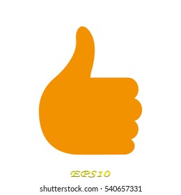 finger, icon, vector illustration EPS 10