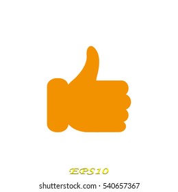 finger, icon, vector illustration EPS 10