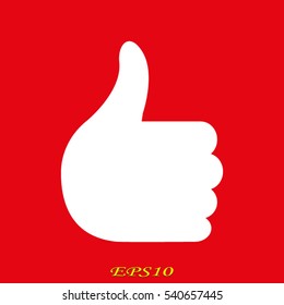 finger, icon, vector illustration EPS 10