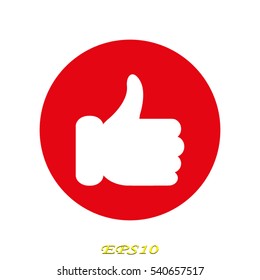 finger, icon, vector illustration EPS 10