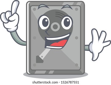 Finger internal hard drive with cartoon shape