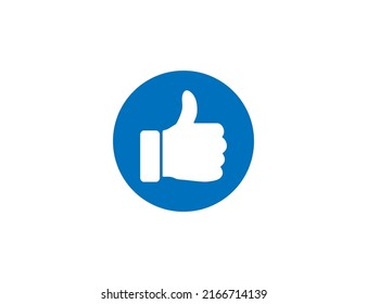 Finger, like, hands icon. Vector illustration.