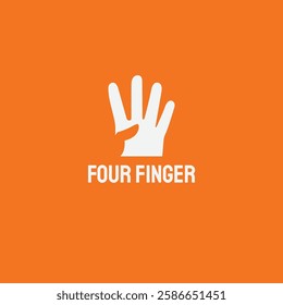 finger logo. Technology, software, finance, investment, etc. logo template for businesses