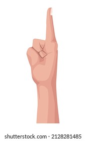icono de dirección de índice de punto de dedo